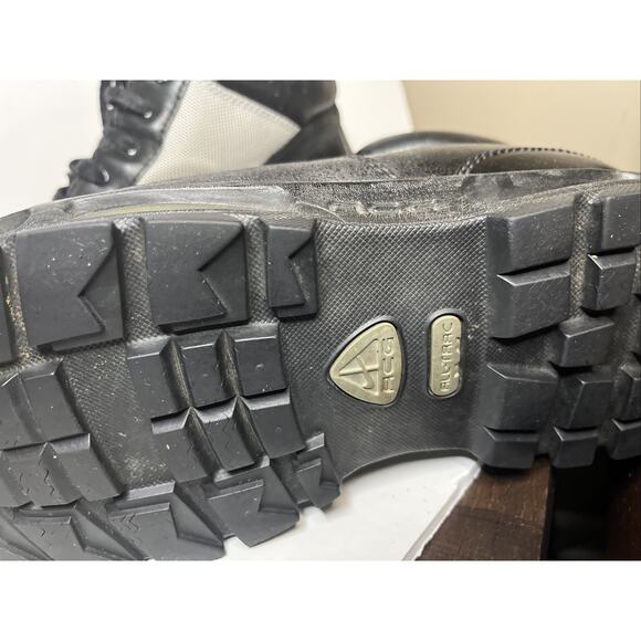 2009 Nike Air Max Goadome Boots II F/L Size 12 Black & Gray Vintage Retro Rare - Picture 11 of 15